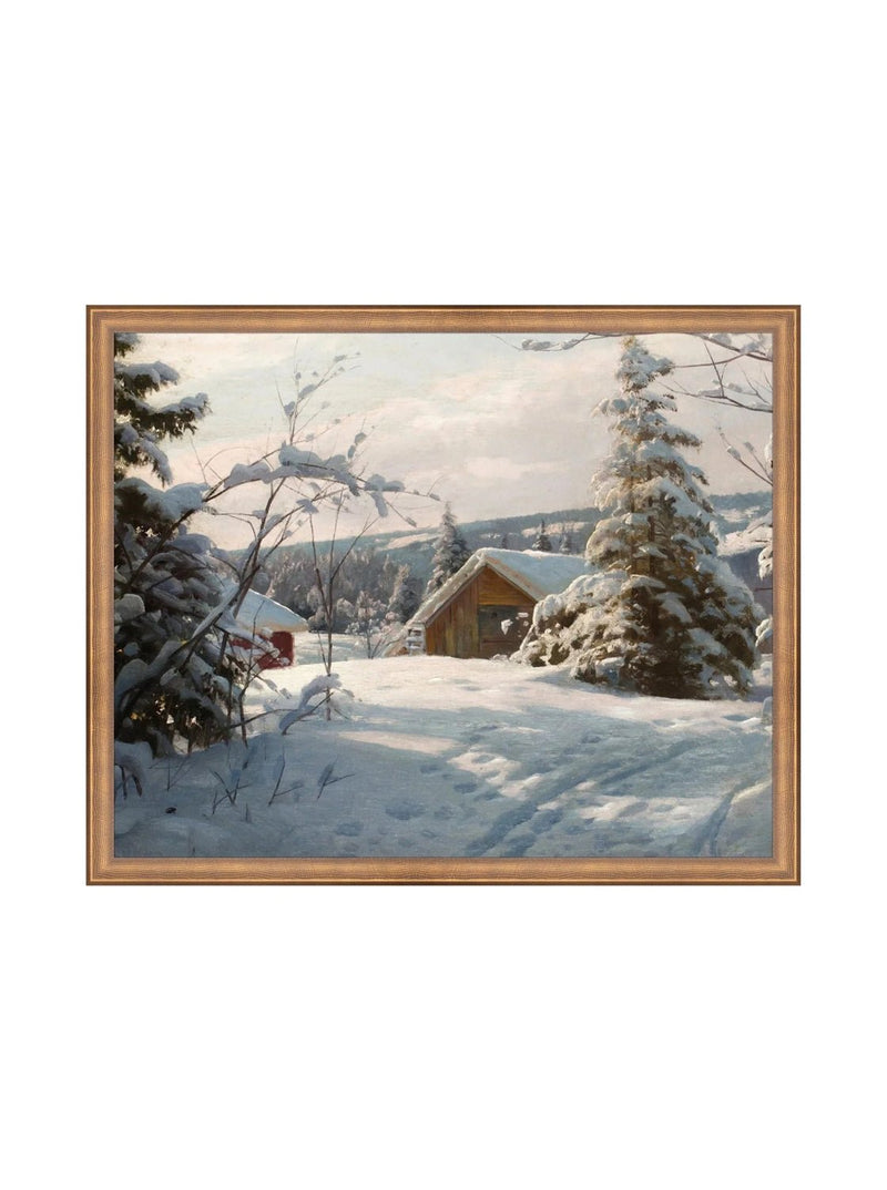 Morning Snow - HJART0245 - BNZ - 16x20