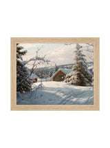 Morning Snow - HJART0245 - OAK - 8x10