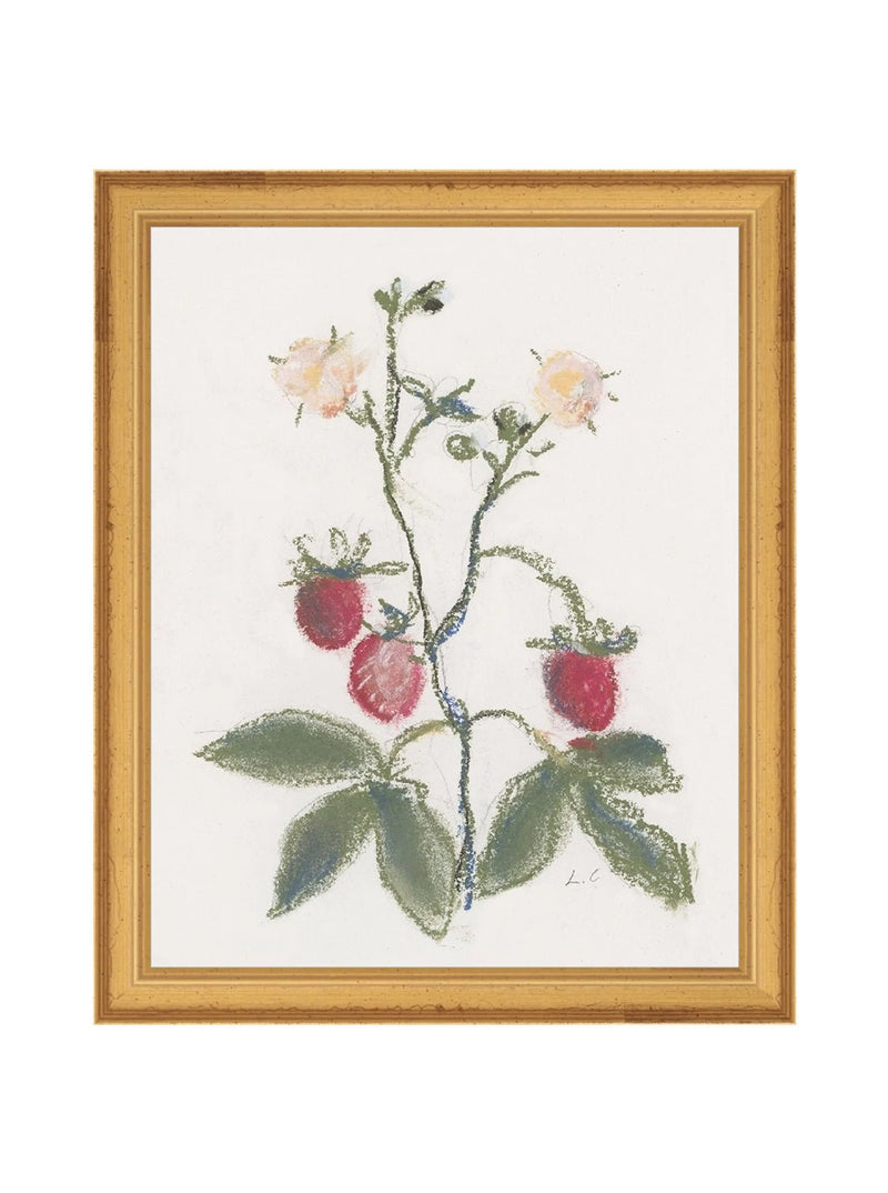 Pastel Strawberries - HJART0281 - GLD - 8X10