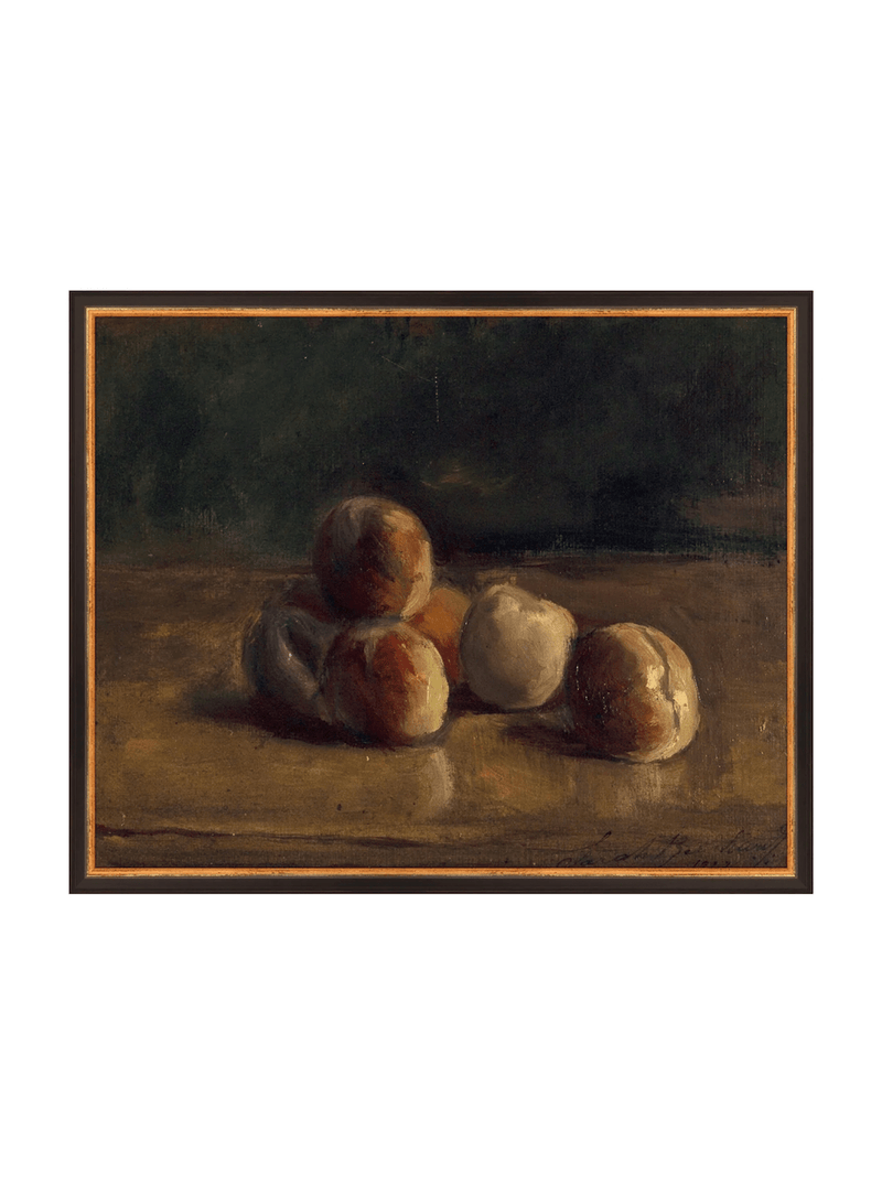 Peach Still Life - HJART0320 - BKG - 16x20