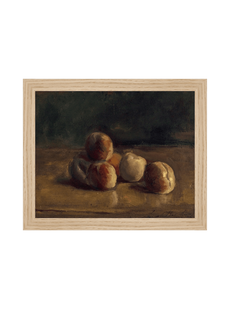 Peach Still Life - HJART0320 - OAK - 8x10