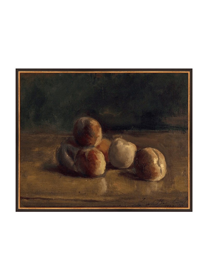 Peach Still Life - HJART0320 - BKG - 24x30