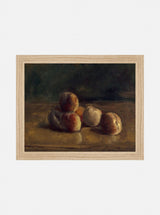 Peach Still Life - HJART0320 - OAK - 8x10