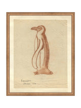 Penguin Sketch - HJART0184 - BNZ - 16x20