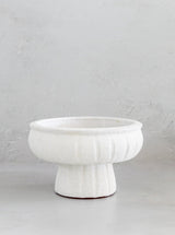 Plaster Pedestal Bowl - HJDCR0100 - OS