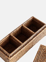 Polly Rattan 3 - Compartment Box - HJDRP0003 - BRW