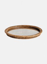 Polly Rattan Serving Platter - HJDRP0006 - BRW