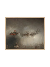 Santa's Arrival - HJART0240 - OAK - 24x30