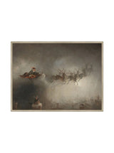 Santa's Arrival - HJART0240 - SIL - 30x40