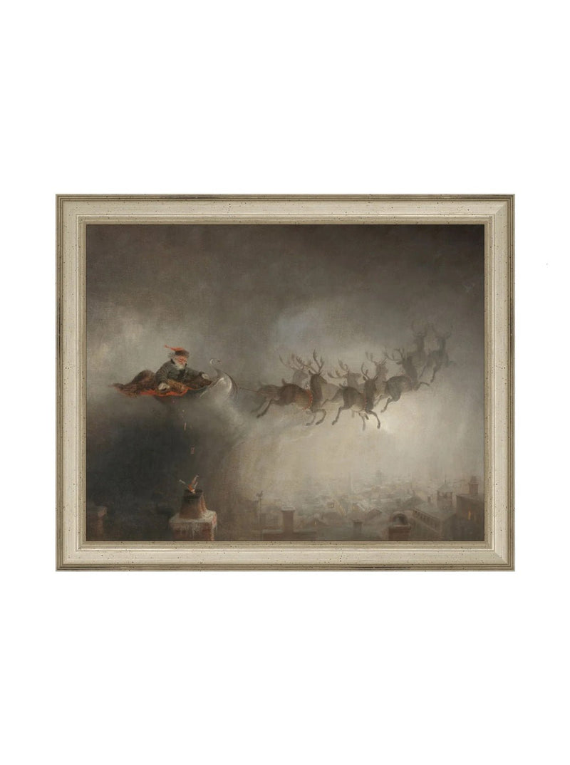 Santa's Arrival - HJART0240 - SIL - 8x10