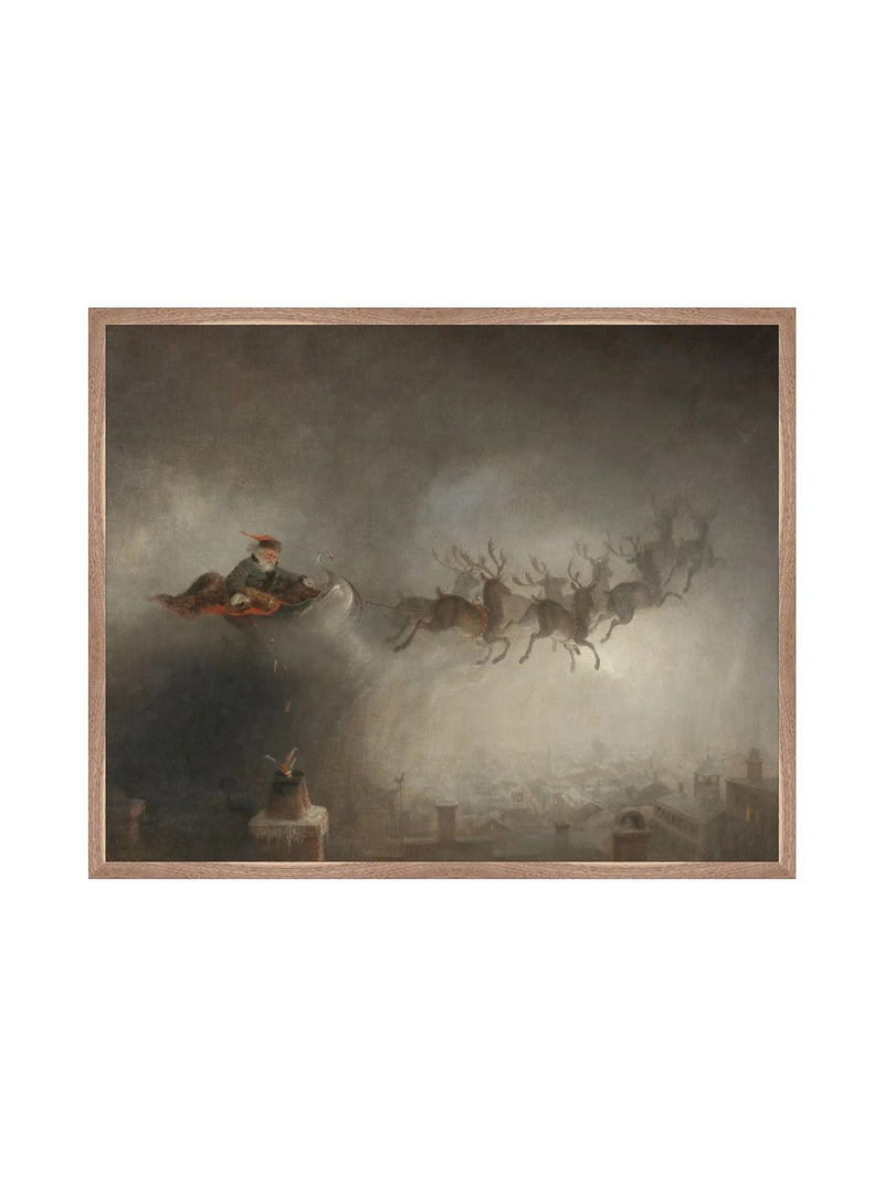 Santa's Arrival - HJART0240 - WNT - 24x30