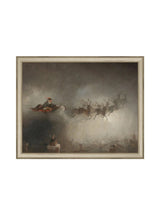 Santa's Arrival - HJART0240 - SIL - 11x14