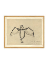 Sea Raven Sketch - HJART0191 - GLD - 24x30