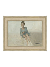 Seated Lady - HJART0129 - 19x15
