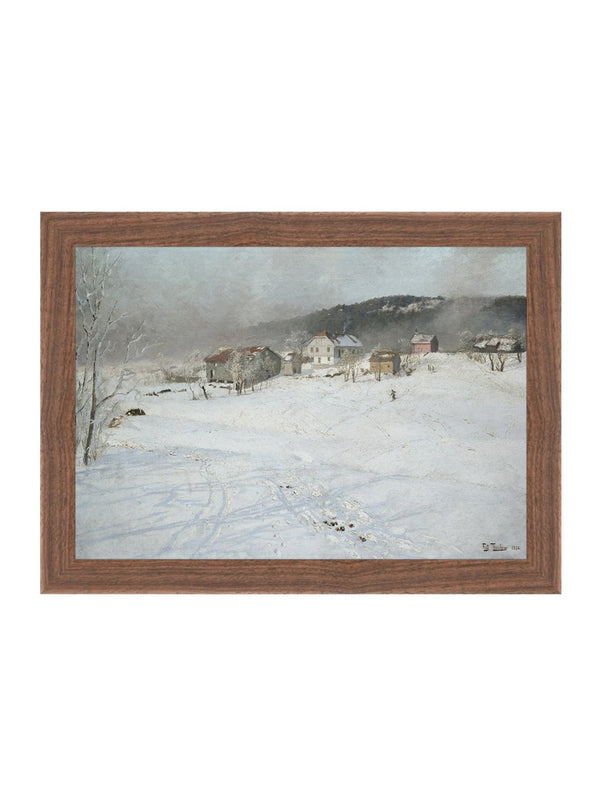 Snowbound Village - HJART0074 - WLN - 8x11