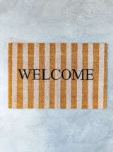 Striped Welcome Doormat - HJKIT00101 - S