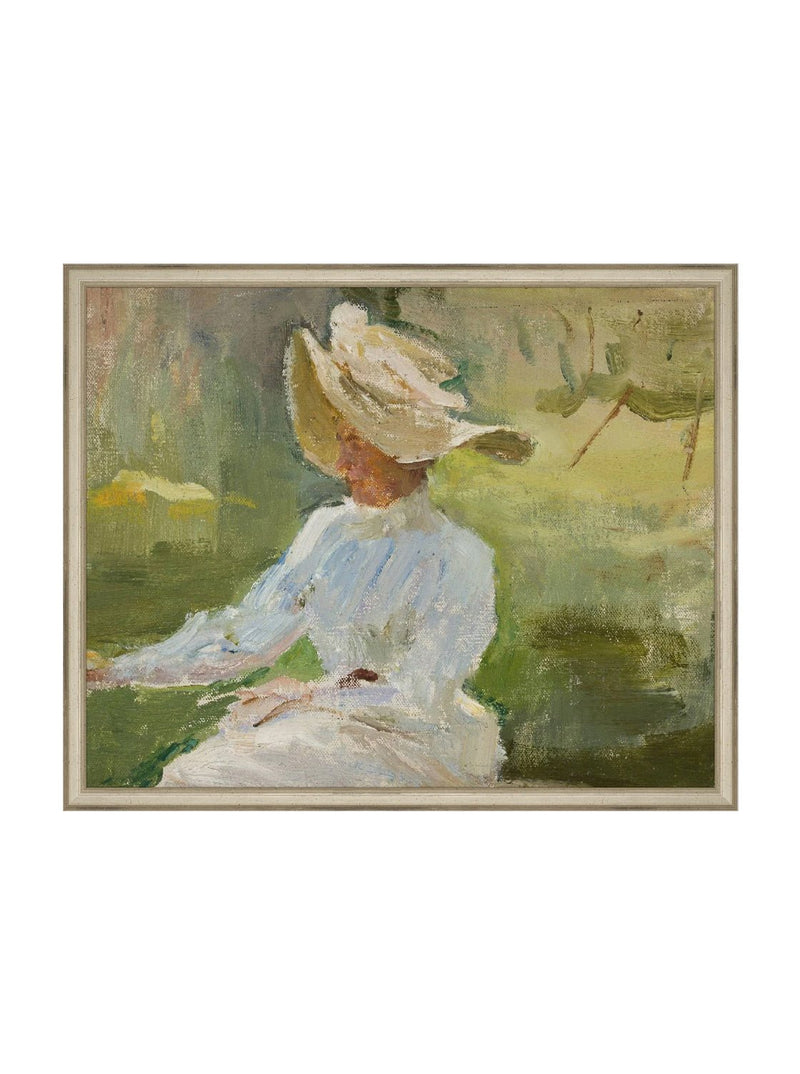 Sunday Picnic - HJART0178 - SIL - 16x20