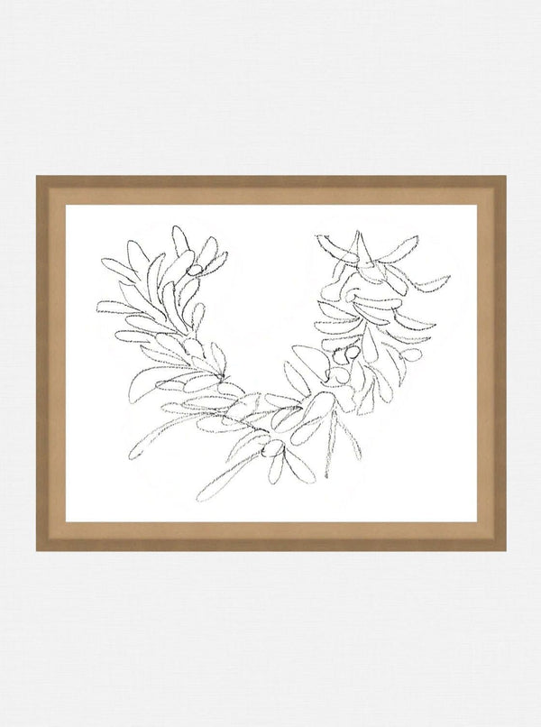 Winter Greens Sketch - HJART0072 - SND - 8x10