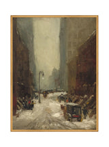 Winter in the City - HJART0243 - GLD - 30x40