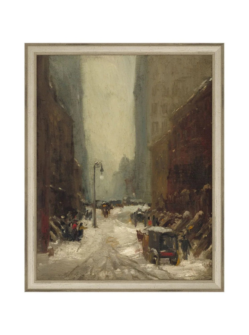 Winter in the City - HJART0243 - SIL - 16x20