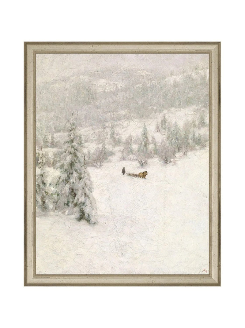 Winter Stroll - HJART0244 - SIL - 11x14