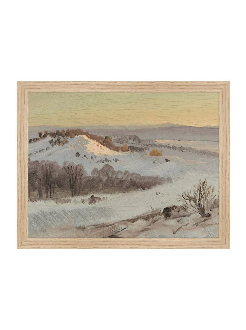 Winter Sunrise - HJART0073 - OAK - 11x14