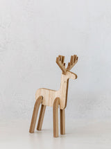 Wooden Reindeer - HJDCR0150 - S